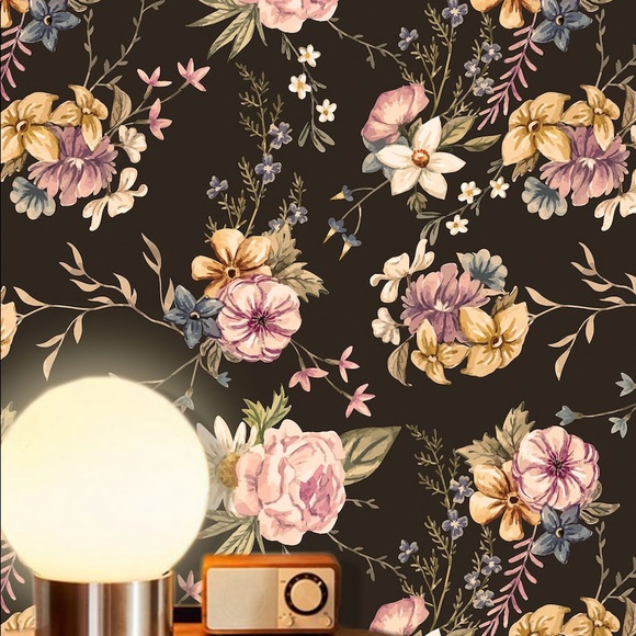 🆕Floral peel & Stick Wallpaper 5 sheets - Picture 4 of 4